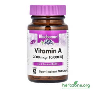 Bluebonnet Nutrition Vitamin A 3000 mcg from iHerb