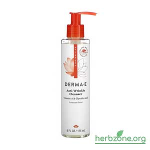 DERMA E Anti-Wrinkle Cleanser Vitamin A & Glycolic Acid from iHerb