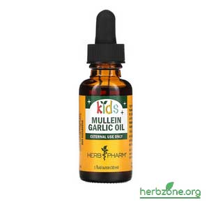 Herb Pharm Kids Mullein Garlic Oil from iHerb