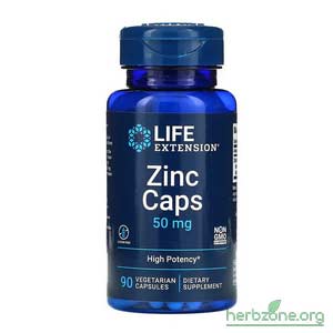 Life Extension, Zinc Caps, High Potency, 50 mg from iHerb