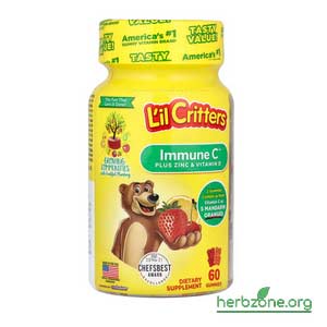 L'il Critters Immune C Plus Zinc Vitamin D from iHerb