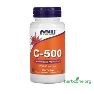 NOW Foods C-500 with Rose Hips from iHerb