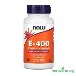 NOW Foods E-400 with Mixed Tocopherols from iHerb