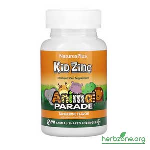 NaturesPlus Animal Parade Kid Zinc Tangerine from iHerb