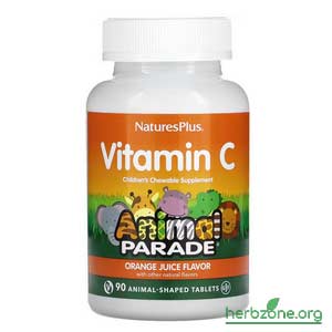 NaturesPlus Source of Life Animal Parade Vitamin C from iHerb