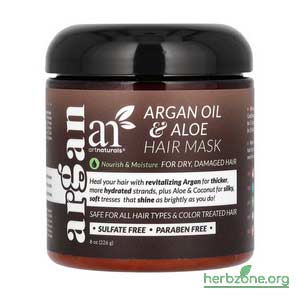 artnaturals Argan Oil & Aloe Hair Mask For Dry Damaged Hair from iHerb