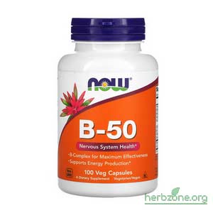 now foods vitamins B-50 from iHerb