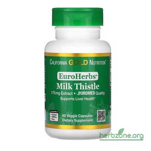 California Gold Nutrition EuroHerbs Milk Thistle Extract from iHerb