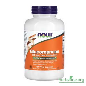 NOW Foods Glucomannan 575 mg from iHerb