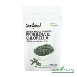 Sunfood Spirulina Chlorella from iHerb