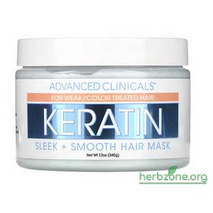 Advanced Clinicals Keratin Sleek Smooth Hair Mask from iHerb