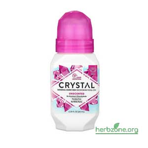 CRYSTAL Mineral-Enriched Deodorant Roll-On from iHerb