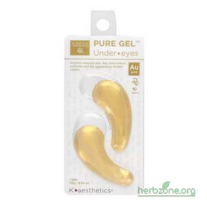 Earth Therapeutics Pure Gel Under Eyes AU Gold from iHerb