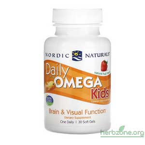 Nordic Naturals Daily Omega Kids Natural Fruit from iHerb