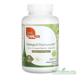 Zahler Omega 3 Platinum+Vitamin D3 from iHerb