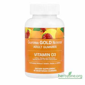 California Gold Nutrition Vitamin D3 Gummies from iHerb