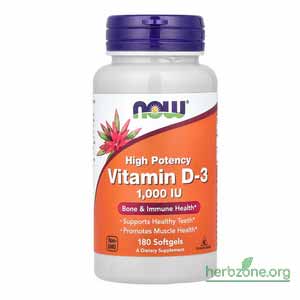 NOW Foods Vitamin D-3 High Potency from iHerb