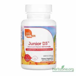 Zahler Junior D3 Advanced Vitamin D3 from iHerb