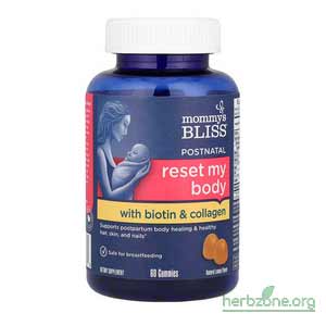 Mommy's Bliss Postnatal With Biotin Collagen from iHerb
